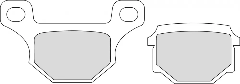 FERODO - FDB384P - Brake Pads - Organic - Street Dagaanbieding