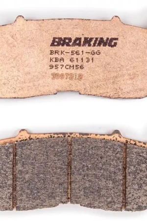 Gratis Verzending BRAKING - 957 CM56 - Brake Pads - Sintered