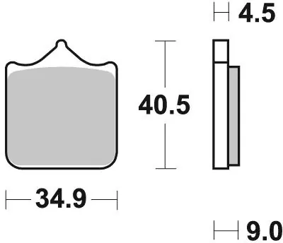 BRAKING - 959 CM66 - Brake Pads - Semi-Metallisch Professioneel