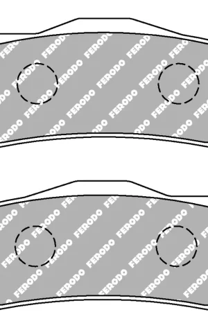 FERODO - FDB2018EF - Brake Pads - Organic Alleen Vandaag