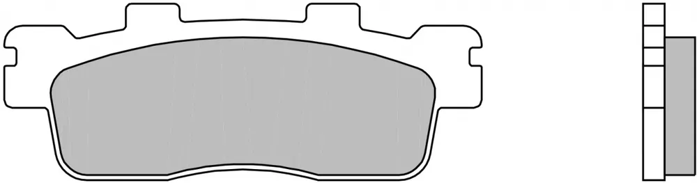 Authentiek BREMBO - 07085XS BRAKE PADS SINTER - Brake Pads - Geschikt voor Kawasaki