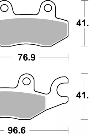 SBS - 955HS - Brake Pads - Sinter Flitsaanbieding