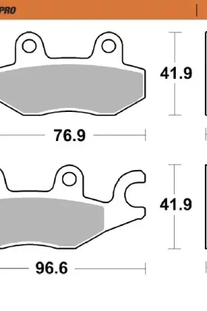 Groothandel MOTO MASTER - 413701 - Brake Pads - Sinter