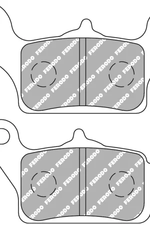FERODO - FDB2289EF - Brake Pads - Organic Street Exclusieve Aanbieding