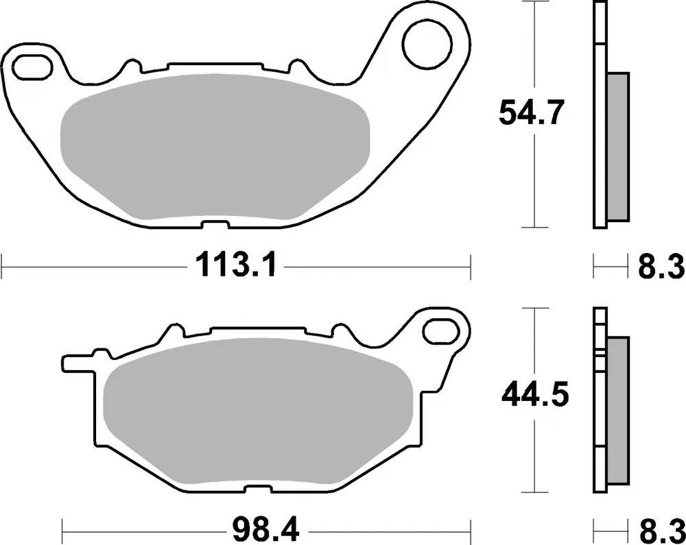 Limited Edition SBS - 931DS-2 - Brake Pads - Sinter Racing