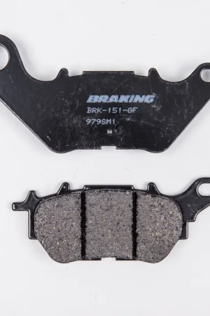 Betrouwbaar BRAKING - 979 SM1 - Brake Pads - Semi Metallic Compatibiliteit