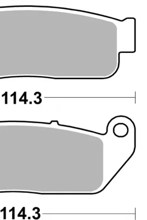 Garantie Inbegrepen SBS - 929H.HS - Brake Pads - Sinter