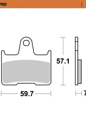Koop Online MOTO MASTER - 414402 - Brake Pads - Sinter Achter