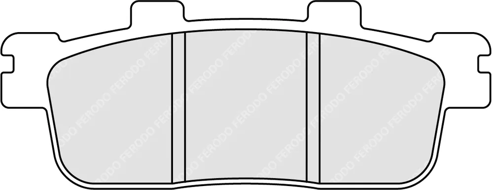 FERODO - FDB2226EF - Remblokken - Organisch - STREET Alleen Vandaag