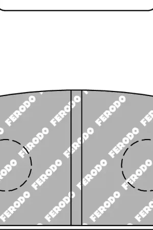 Exclusief FERODO - FDB2291EF - Brake Pads - Organic - Street