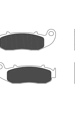Gereduceerde Prijs BREMBO - 07GR79CC - Brake Pads - Organic STREET