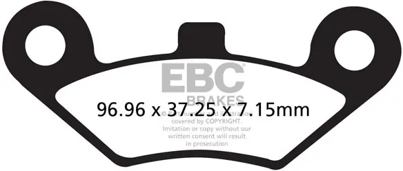 EBC - FA453TT - Brake Pads - Organisch Voordeelprijs