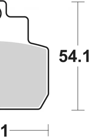 SBS - 191MS BRAKE PADS SINTER - Brake Pads - Geschikt voor Piaggio Plaats Bestelling