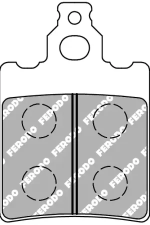 FERODO - FDB624AG - Brake Pads - Organic Nieuw Model