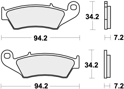 SBS - 694HS - Brake Pads - Sinter Koop Online