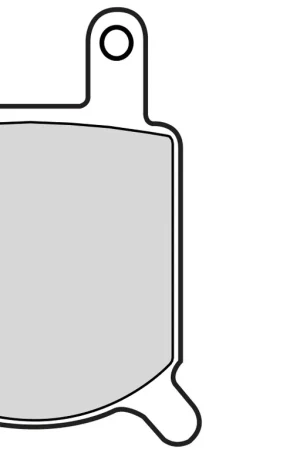 Luxe BREMBO - 07GR0204 - Brake Pads - Organic Genuine