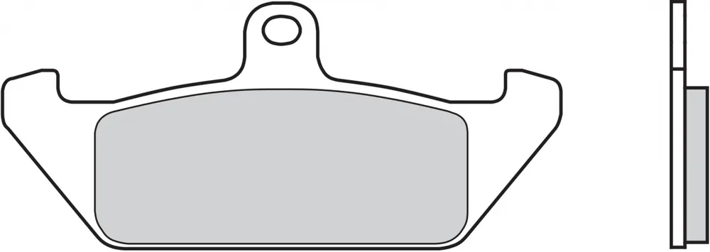 Flitsaanbieding BREMBO - 07BB0606 - Brake Pads - Organisch
