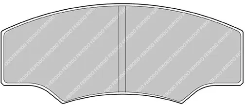Express Levering FERODO - DS3000+03 - Brake Pads - Brake Pad Sidecar Racing
