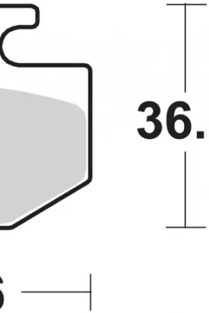 In De Mode SBS - 112HF BRAKE PADS ORGANIC - Brake Pads - STREET