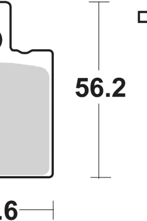 Exclusief SBS - 138HF BRAKE PADS ORGANIC - Brake Pads - STREET