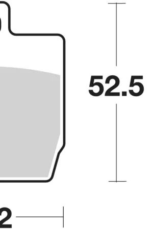 Superprijs SBS - 145HF BRAKE PADS ORGANIC - Brake Pads - STREET