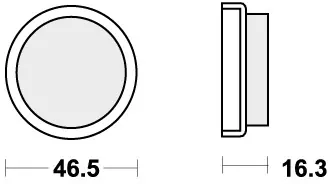 SBS - 576HF - Brake Pads - Organic - STREET Meest Verkocht