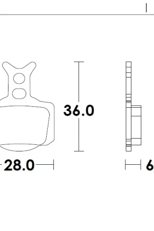 MOTO MASTER - 082821 - Brake Pads - SINTER NITRO - OFF ROAD Trendy