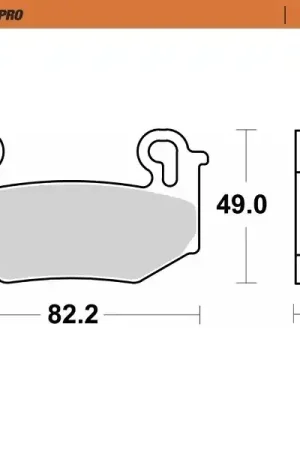 Exclusieve Aanbieding MOTO MASTER - 416701 - Brake Pads - Sinter Front