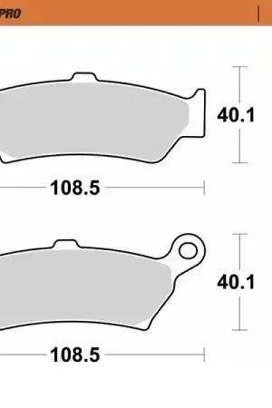 MOTO MASTER - 416802 - Brake Pads - Roadpro Sinter Rear Koop Online