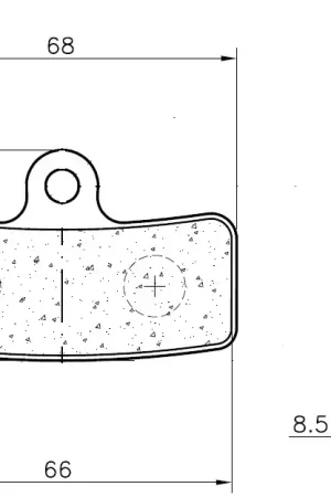 BRAKING - 834 CM55 - Brake Pads - Sintered Beperkte Voorraad