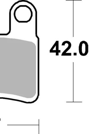 Hete Deal SBS - 921HF - Brake Pads - Organisch voor de straat