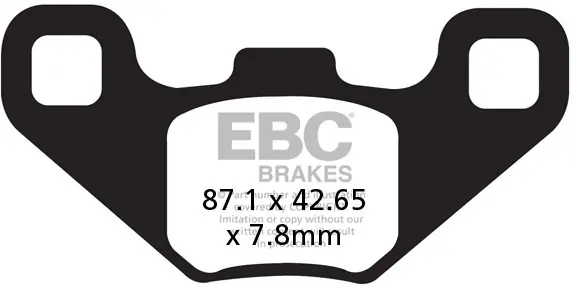 Origineel EBC - FA490R - Brake Pads - Sintered R