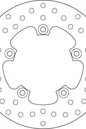 BREMBO - 68B407G6 - Brake Disc - Geschikt voor Aprilia en Benelli Nieuw Model