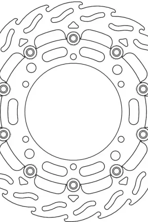 Nieuw MOTO MASTER - 112032 - Brake Discs - Flame Floating Alu Disc 300