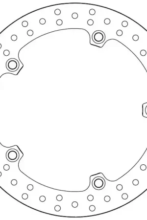 Rechtstreeks Van De Fabrikant FERODO - FMD0075R - Brake Discs - Hoogwaardige remschijf