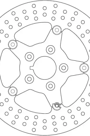 FERODO - FMD0266RF - Brake Discs - Geschikt voor Harley modellen Flitsaanbieding