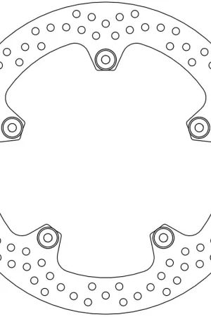 Dagaanbieding MOTO MASTER - 111067 - Brake Discs - HALO FLOATING STEEL DISC 320