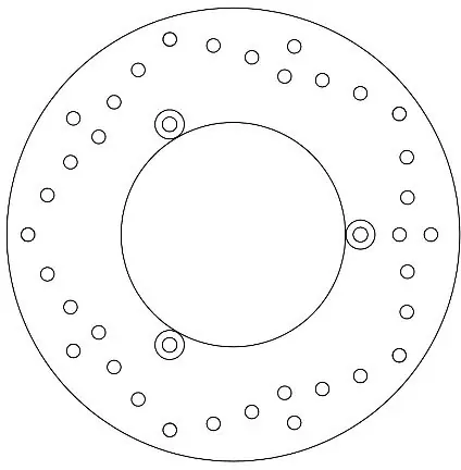 FERODO - FMD0444R - Brake Discs - BRAKE DISC Finale Uitverkoop