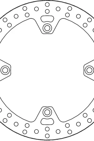 MOTO MASTER - HALO FIXED DISC 276 - Brake Discs - Hoogwaardige remschijf Koopje