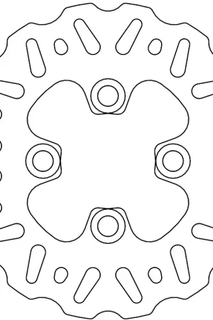 MOTO MASTER - 110800 - Brake Discs - NITRO FRONT DISC Voordeelprijs