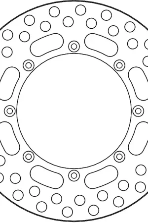 MOTO MASTER - VINTAGE FRONT DISC - Brake Discs - KAW. KX125/250/500 '85-'88 Direct Verzonden
