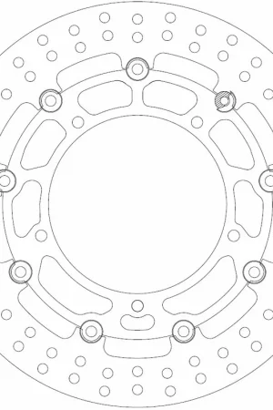 Handgemaakt FERODO - FMD0139RX - Brake Discs - Remschijf
