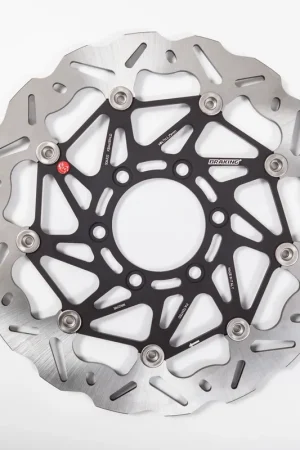 Betaalbaar BRAKING - BRAKE DISC WAVE FLOATING AL-HUB SK2 320 - Brake Discs - Geschikt voor Triumph