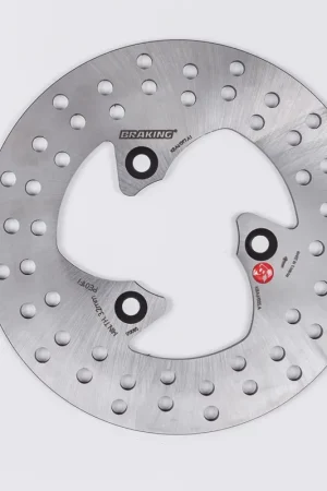 Gereduceerde Prijs BRAKING - BRAKE DISK ROUND FIX FRONT - Brake Discs - Geschikt voor Benelli en Malaguti