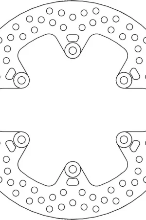 MOTO MASTER - 110460 - Brake Discs - HALO FIXED DISC 245 In De Mode