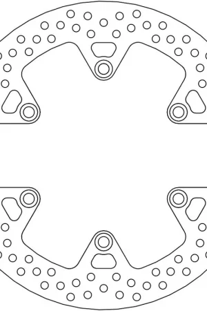 MOTO MASTER - 110543 - Brake Discs - HALO FIXED DISC 296 Nu Kopen