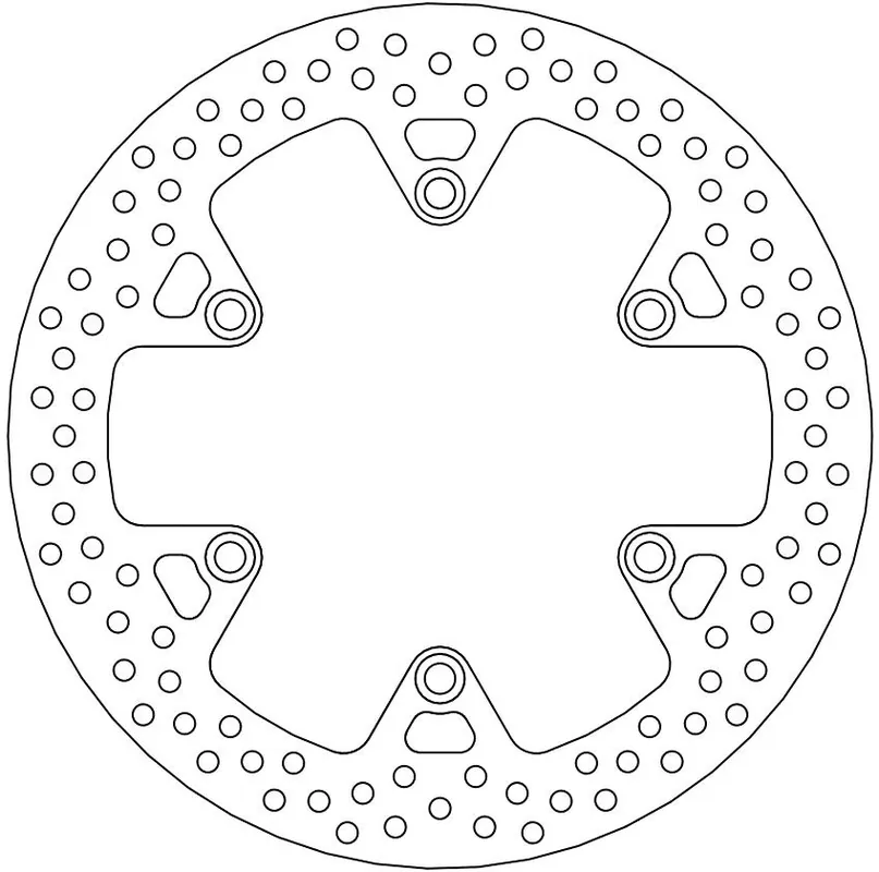 MOTO MASTER - 110543 - Brake Discs - HALO FIXED DISC 296 Nu Kopen
