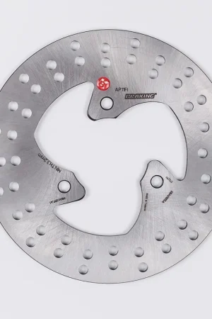 Premium BRAKING - BRAKE DISC ROUND FIX FRONT - Brake Discs - Voor diverse Aprilia en Piaggio modellen