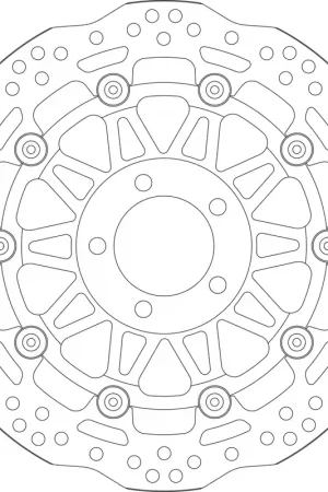 Gratis Retour SBS - UPGRADE BRAKE DISC 6100 - Brake Discs - Geschikt voor veel Kawasaki-modellen