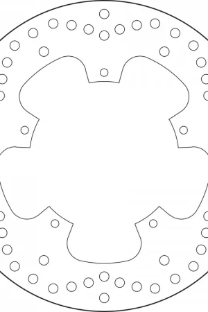 BREMBO - 68B407B6 - Brake Discs - Geschikt voor Aprilia en Piaggio Fabrieksprijs